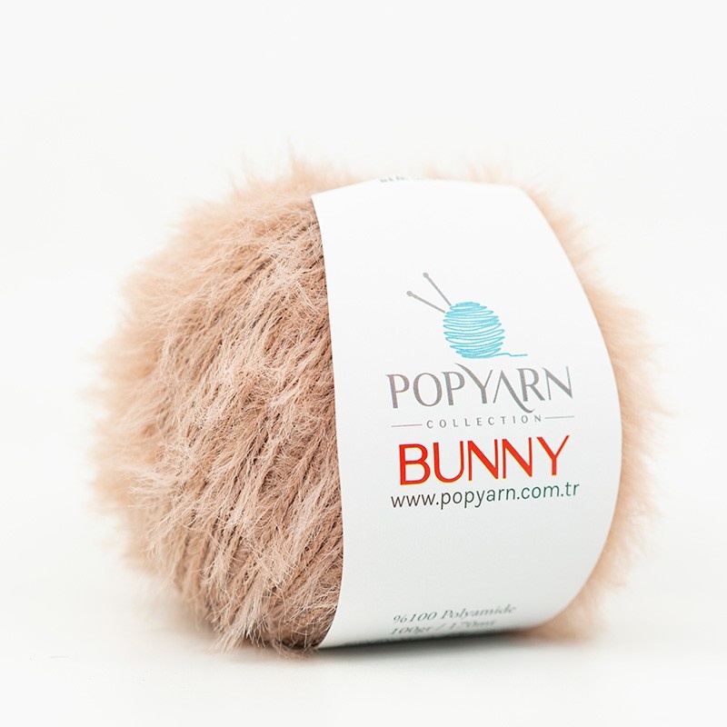 Příze Bunny B07 - hnědá, 100g 170m