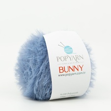 Příze Bunny B03 - modrá, 100g 170m