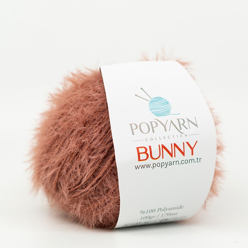 Priadza Bunny B10 - staroružová, 100g 170m