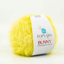 Priadza Bunny B01 - žltá, 100g 170m