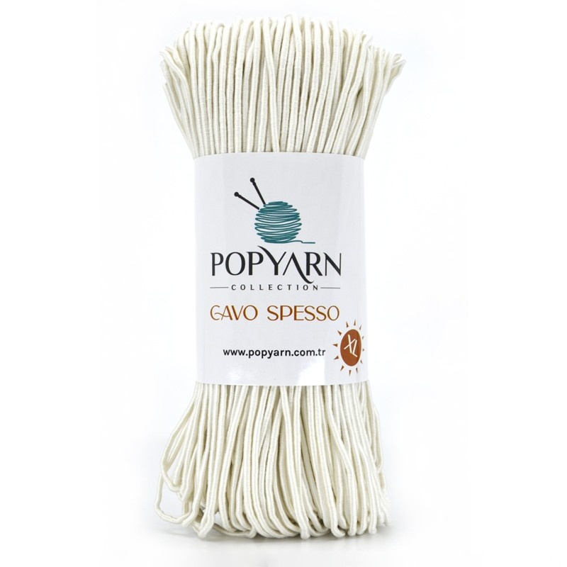 Cavo spesso B02 - natural white, 200g 110m