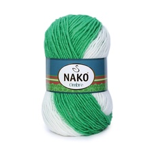 Nako Ombre 20456 - zelenobílá