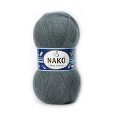 Strickgarn Mohair Delicate 194 - grau