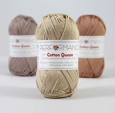 Bavlněná příze Cotton Queen 2020 - béžová 50g 125m