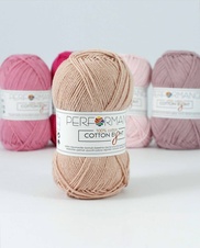 Bavlnená priadza Cotton Eight 1160 - ružová 50g 175m