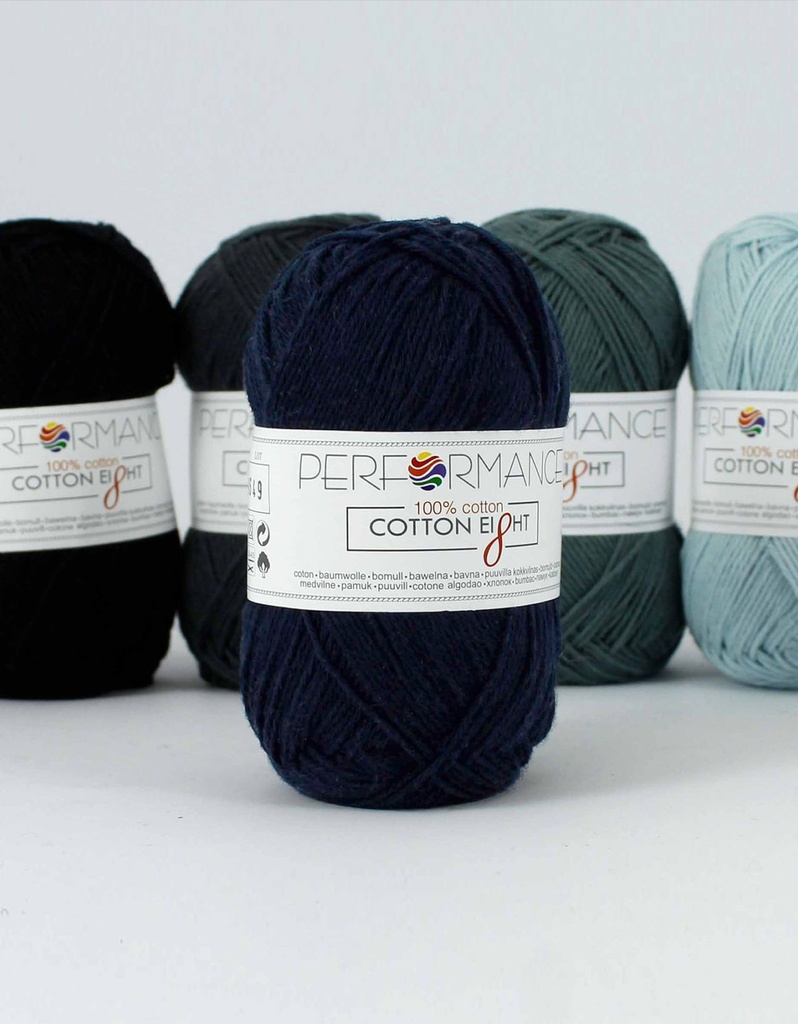 Cotton Eight 1280 - blau 50g 175m