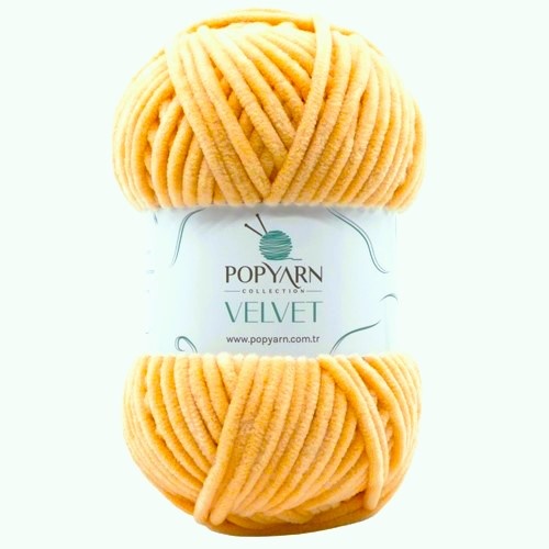Pletací příze Velvet B041 - oranžová