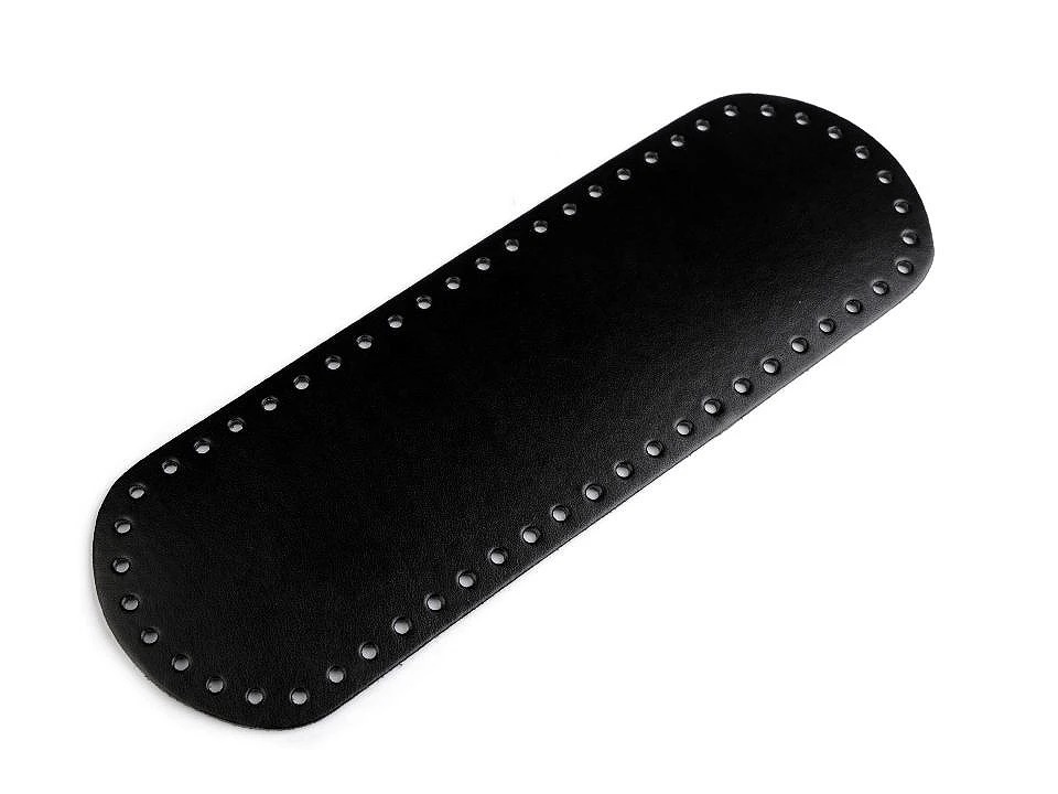 Fond pour sac à main 10x30 cm noir
