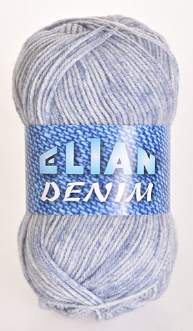 Knitting yarn Denim 776 - blue - Yarn Denim 776