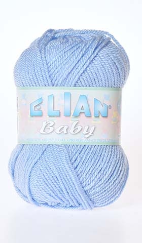 Knitting yarn Baby 305 - blue - Yarn Baby 305