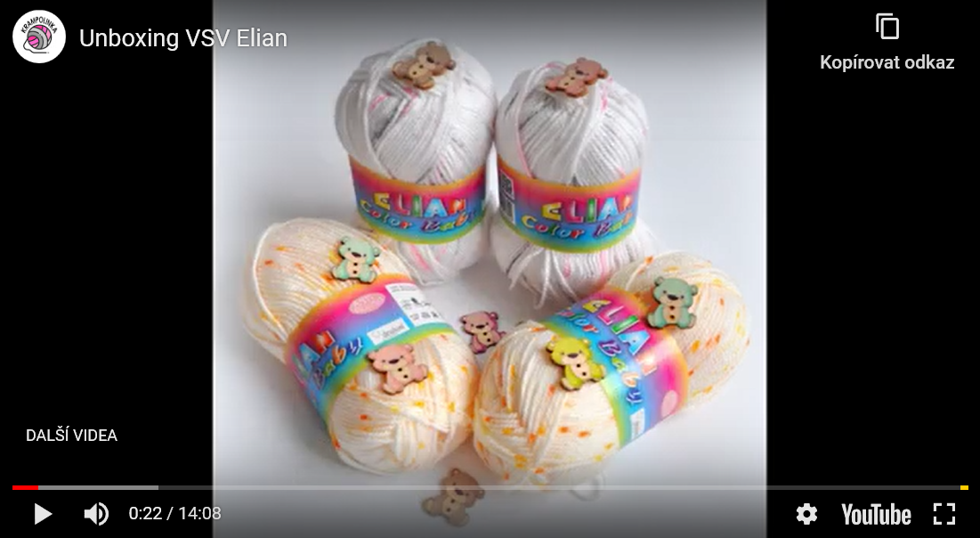 Yarn unboxing from Elian.eu